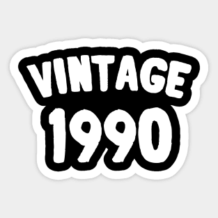 VINTAGE 1990 Sticker